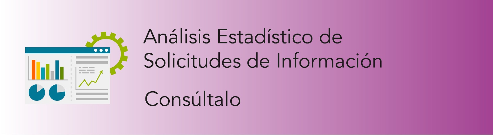 Imagen que permite acceder al Análisis Estadístico  de Solicitudes de Información