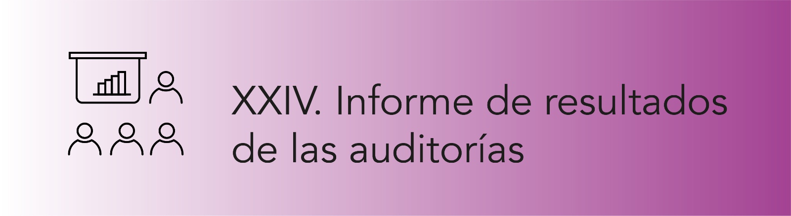 Imagen que permite conocer el Informe de resultados de las auditorías