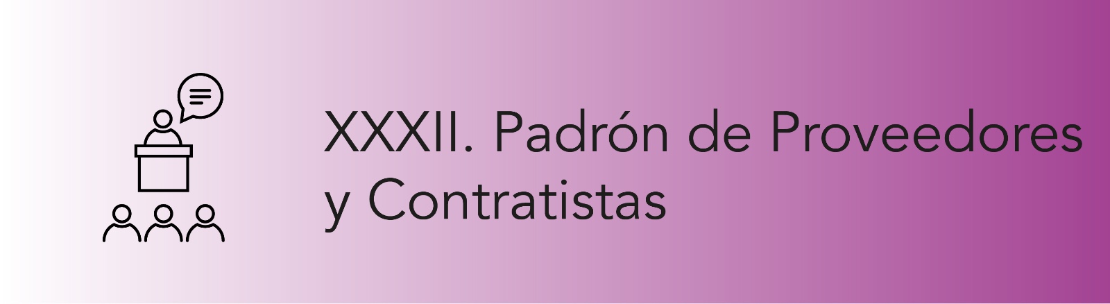 Imagen que permite conocer el Padrón de Proveedores y Contratistas