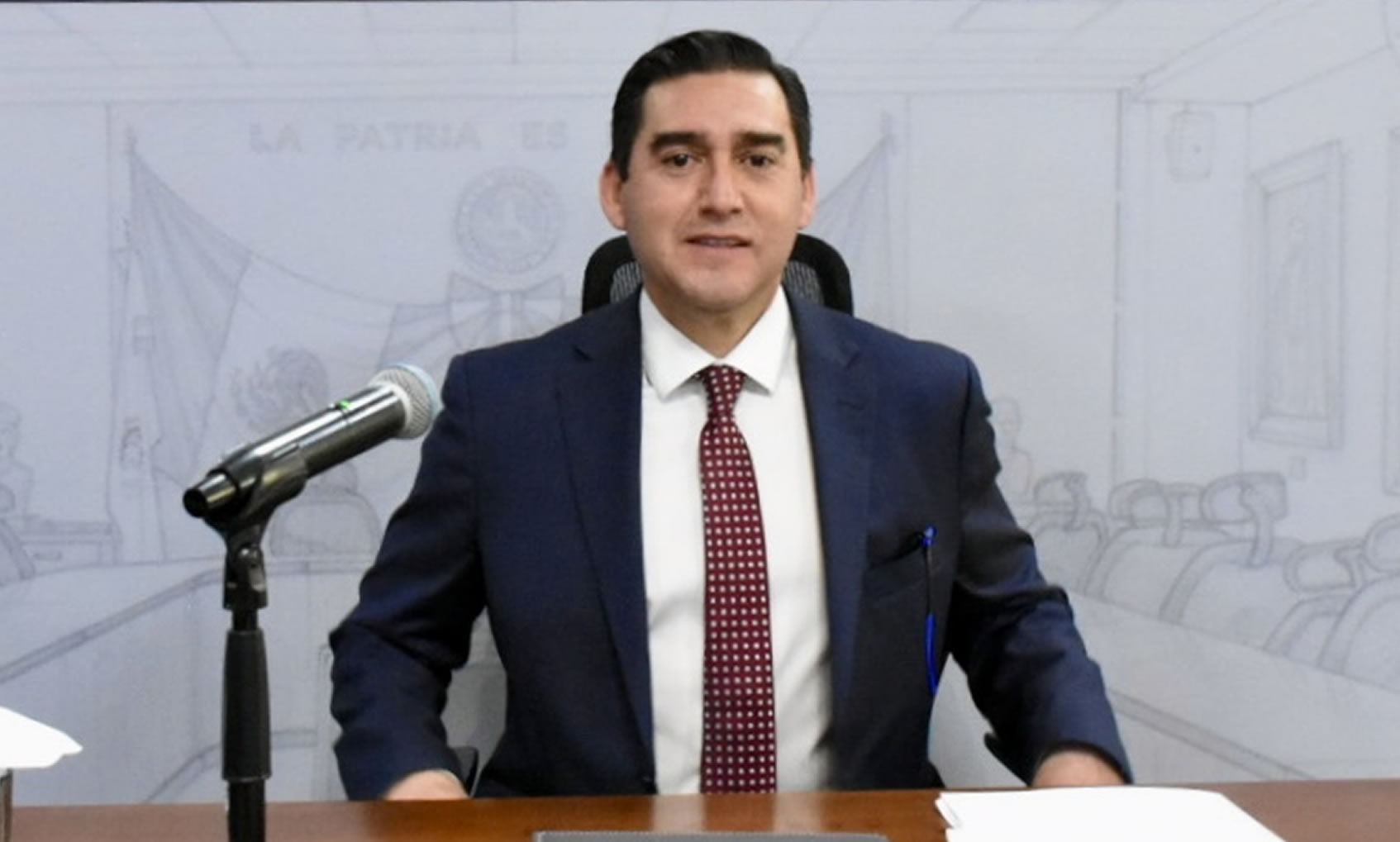 imagen que te permite ver a los Diputados en Sesión