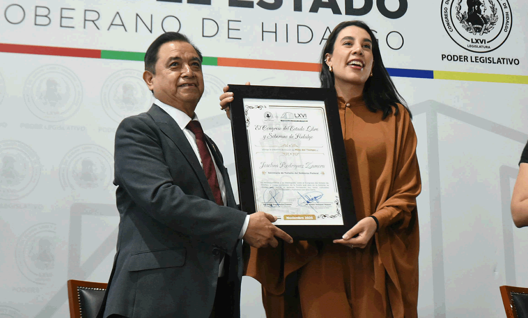 imagen que te permite ver a los Diputados en Sesión